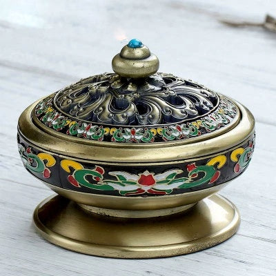 Encensoir traditionnel - Fontaine Raffinée - Encensoir aspect Bronze